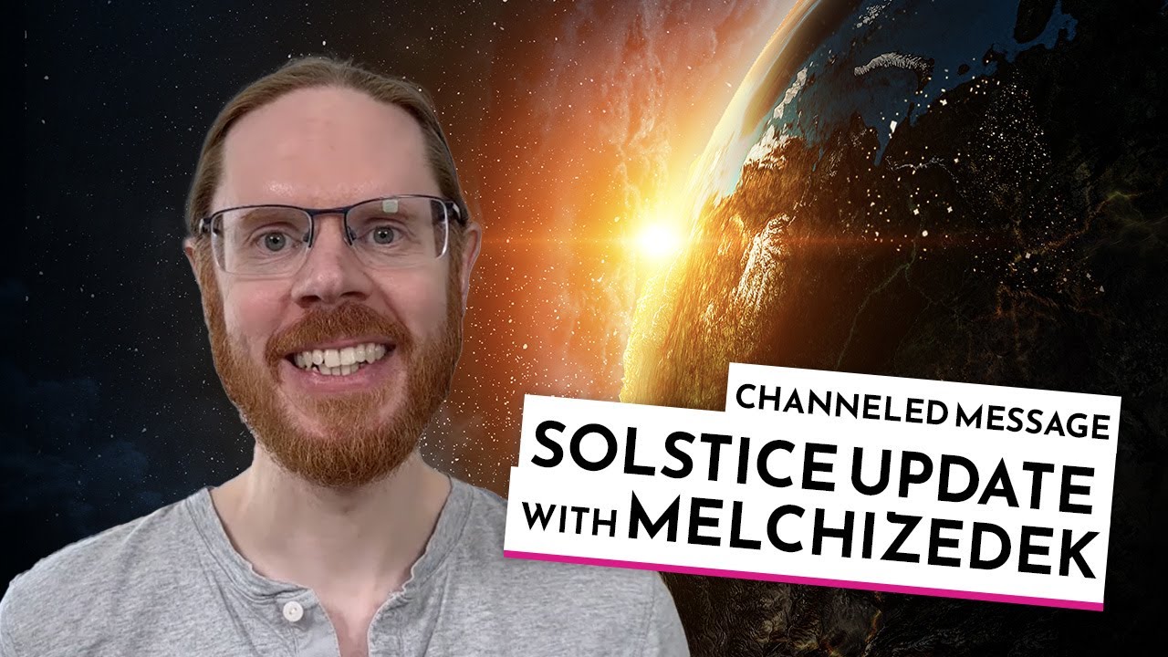 Solstice Update with Melchizedek June 2024 David Essery New Moon Art
